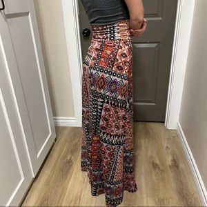 BISOU BISOU | MAXI PATTERNED SKIRT
